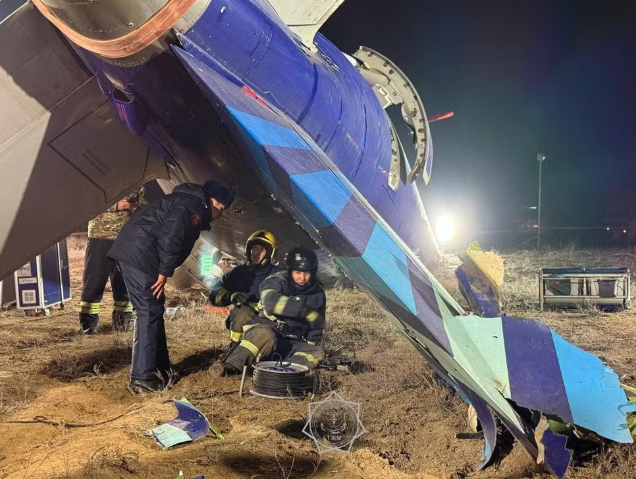 Queda de Avião da Embraer no Cazaquistão Ligada a Sistema de Defesa Russo