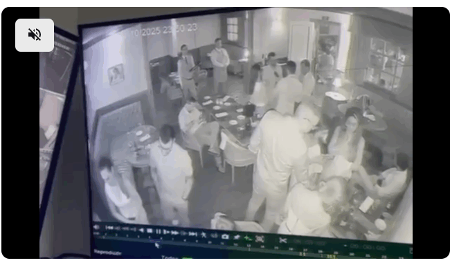 VEJA VÍDEO do momento em que advogado agride homem com taça de vinho, no DF