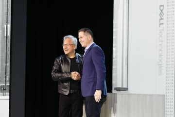 Dell Technologies World: “A demanda está crescendo parabolicamente, absolutamente parabolicamente”, afirma Jensen Huang, CEO da NVIDIA