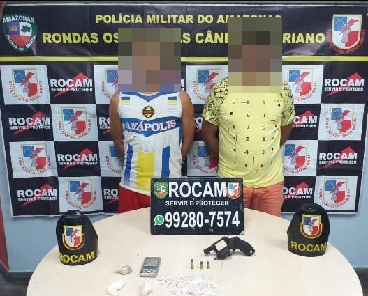 Polícia Militar prende sete pessoas e apreende dois adolescentes em Manaus