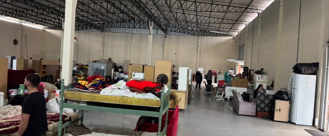 Mais de mil gaúchos buscam abrigo e 502 estão desalojados devido a tempestades