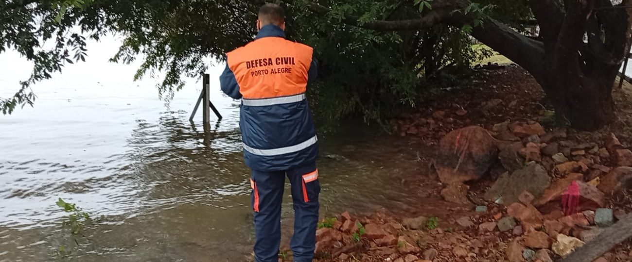 Nível do Guaíba diminui e se afasta da marca de alerta em Porto Alegre