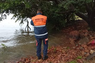 Nível do Guaíba diminui e se afasta da marca de alerta em Porto Alegre